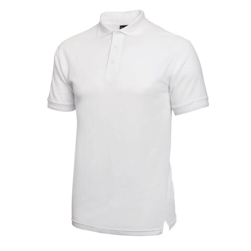 CHRselect Polo Blanc - Unisexe - Polyester/Coton - Disponibles En 4 Tailles
