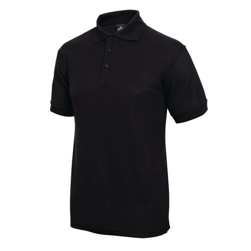 CHRselect Polo Noir - Unisexe - Polyester/Coton - Disponibles En 4 Tailles CHRselect Polo Noir - Unisexe - Polyester/Coton - Disponibles En 4 Tailles