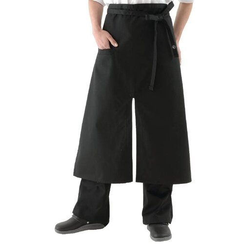 CHRselect Tablier Bistro Noir - Unisexe - UniformWorks -710x810mm