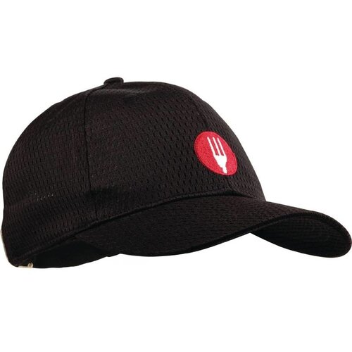 CHRselect Casquette De BaseBall Unisexe - CoolVent - Chef Works - Taille Universelle - Noire