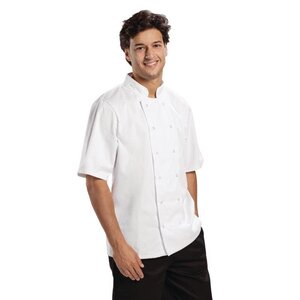 CHRselect Veste Blanche à Manches Courtes - Boston - Unisexe - Disponibles En 6 Tailles CHRselect Veste Blanche à Manches Courtes - Boston - Unisexe - Disponibles En 6 Tailles