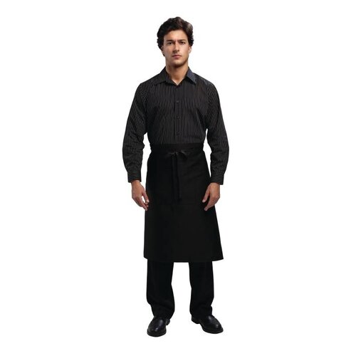 CHRselect Chemise Manches Longues à Fines Rayures - Polyester/Coton - Disponibles En 4 Tailles