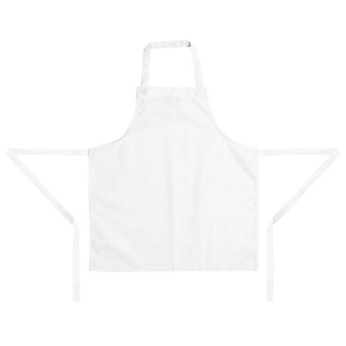 CHRselect Tablier Bavette Enfant Blanc - Unisexe