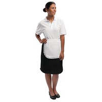 Tablier De Serveur Sans Poche - Unisexe - Blanc - Taille Unique