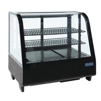 Vitrine Réfrigérée Noire | 100 Litres | 682x450x675(h)mm | PROMOTION XXL!