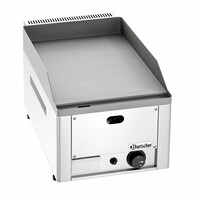Plaque à Snacker Électrique Inox - Plaque Lisse - 3kW - 325x540x295(h)mm