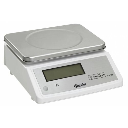 Bartscher Balance De Cuisine Électronique - Max. 15kg - Depuis 2gr