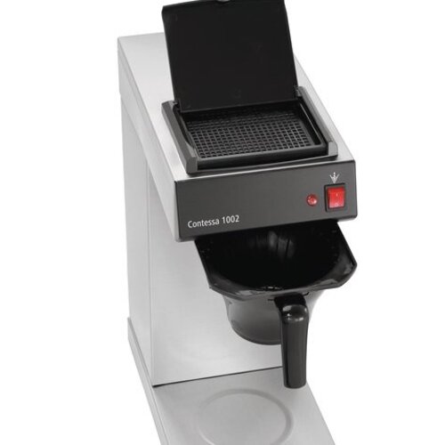 Bartscher Machine à Café Contessa 1002 | Inox | 2 Litres | 215x390x520(h)mm