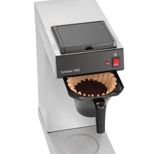 Bartscher Machine à Café Contessa 1002 | Inox | 2 Litres | 215x390x520(h)mm