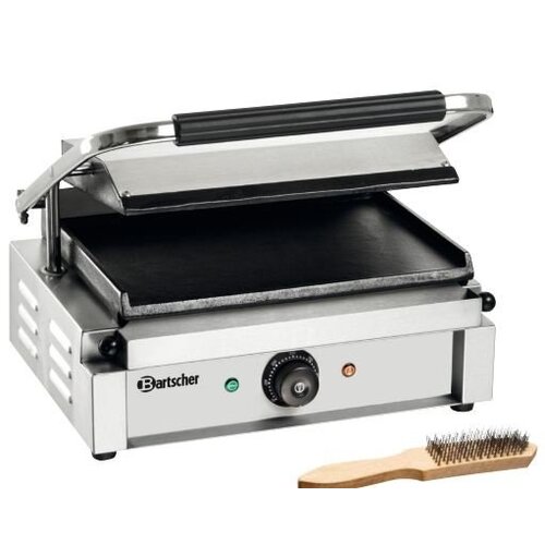 Bartscher Grill De Contact Électrique 'Panini' - Lisse/Lisse - 2200W - 410x370x200(h)mm