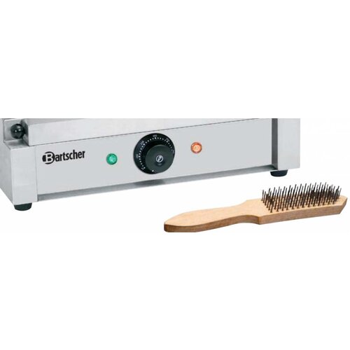 Bartscher Grill De Contact Électrique 'Panini' - Rainurée/Lisse - 2200W - 410x370x200(h)mm