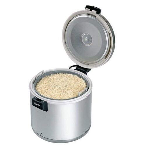 Bartscher Chauffe-Riz Inox | Anneau Chauffant | 8,5kg De Riz Non Cuit | Ø395-372(h)mm