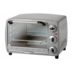 Bartscher Four à Convection Piccolino Inox | Pizza Ø26cm | Modèle BASIC | 425x380x295(h)mm