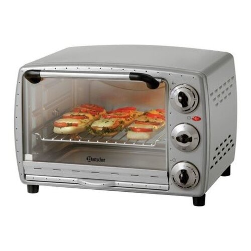 Bartscher Four à Convection Piccolino Inox | Pizza Ø26cm | Modèle BASIC | 425x380x295(h)mm