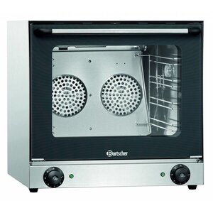 Bartscher Four à Convection AT90 | 2 Moteurs | 2,67kW | 4 Plaques Inclus | 595x615x570(h)mm