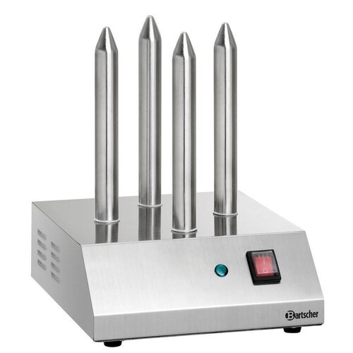 Bartscher Toaster Hot-Dogs à Broches T4 - 190W - 240x280x310(h)mm