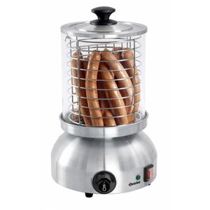 Bartscher Appareil Hot-Dogs Inox Rond - 800W - Ø200x240(h)mm