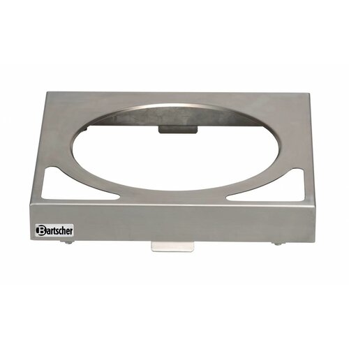 Bartscher Support à Wok Inox - Insert De Ø300mm - 340x340x60(h)mm