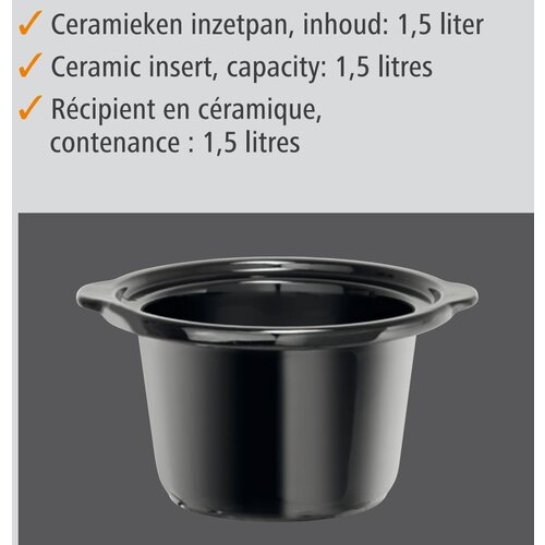 Bartscher Chauffe-Mets ''Mini'' - Aluminium - Récipient En Céramique - 1,5L - Ø190-205(h)mm Bartscher Chauffe-Mets ''Mini'' - Aluminium - Récipient En Céramique - 1,5L - Ø190-205(h)mm