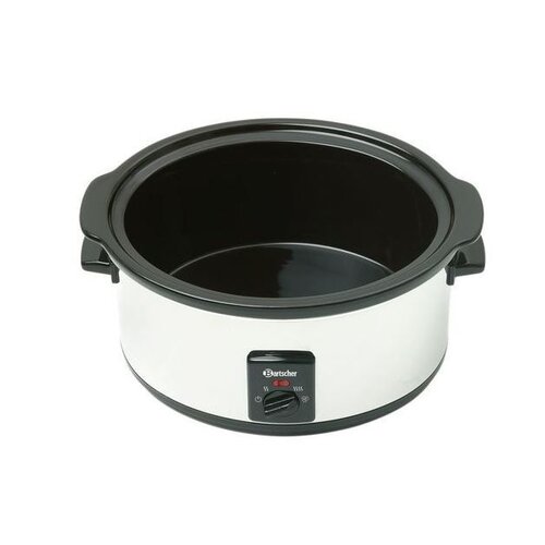 Bartscher Chauffe-Mets Ovale - Aluminium - Récipient En Céramique - 6,5L - 419x295x253(h)mm Bartscher Chauffe-Mets Ovale - Aluminium - Récipient En Céramique - 6,5L - 419x295x253(h)mm