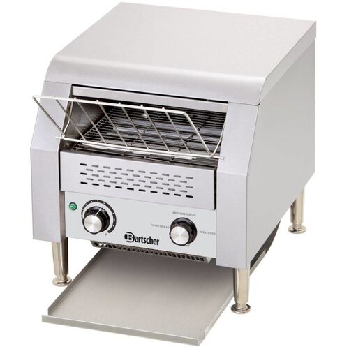 Bartscher Grille-Pain Convoyeur Inox | 150 Toasts par Heure | 2240W