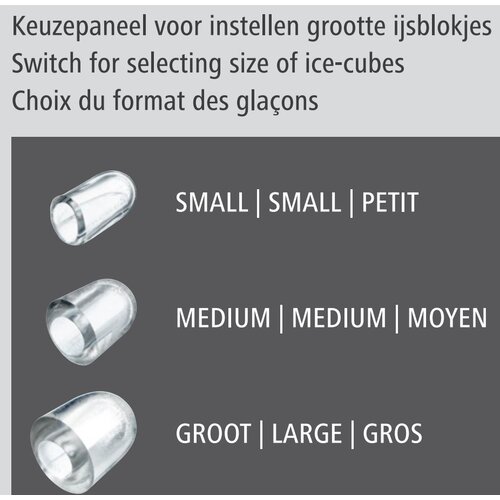 Bartscher Machine à Glaçons ''Compact Ice'' - 15Kg/24h - 360x440x454(h)mm Bartscher Machine à Glaçons ''Compact Ice'' - 15Kg/24h - 360x440x454(h)mm