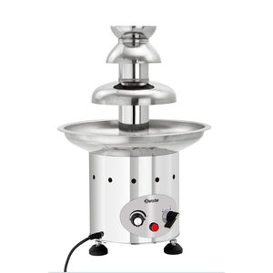 Bartscher Fontaine à Chocolat Inox - 340W - Ø330-480(h)mm Bartscher Fontaine à Chocolat Inox - 340W - Ø330-480(h)mm