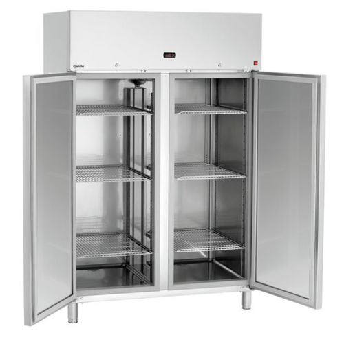 Bartscher Congélateur Inox GN2/1 | Froid Ventilé | 1400x810x2010(h)mm