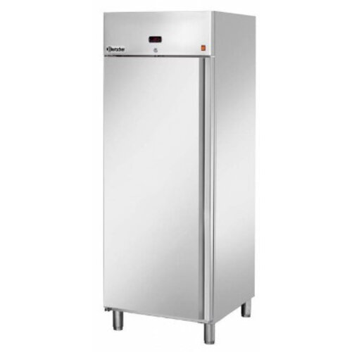 Bartscher Réfrigérateur Ventilé Inox | 3x GN2/1 | Fermant à Clé | 710x810x2010(h)mm