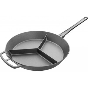 Bartscher Grande Poêle En 3 Parties - Fonte D'Acier - Manche Amovible - Ø800-120(h)mm Bartscher Grande Poêle En 3 Parties - Fonte D'Acier - Manche Amovible - Ø800-120(h)mm