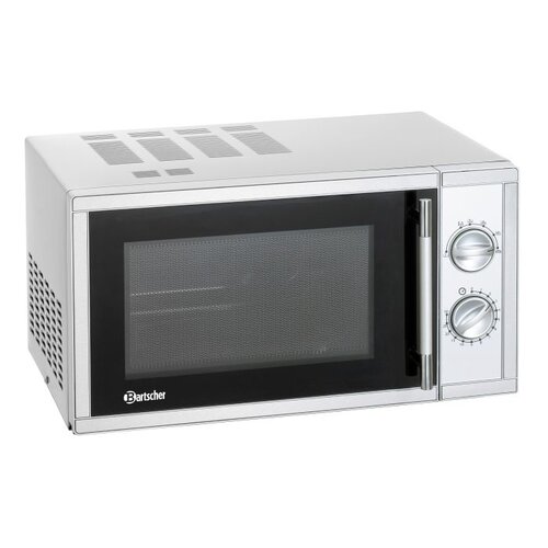 Bartscher Micro-Ondes Inox | 23 Litres | 900W | 483x425x281(h)mm Bartscher Micro-Ondes Inox | 23 Litres | 900W | 483x425x281(h)mm
