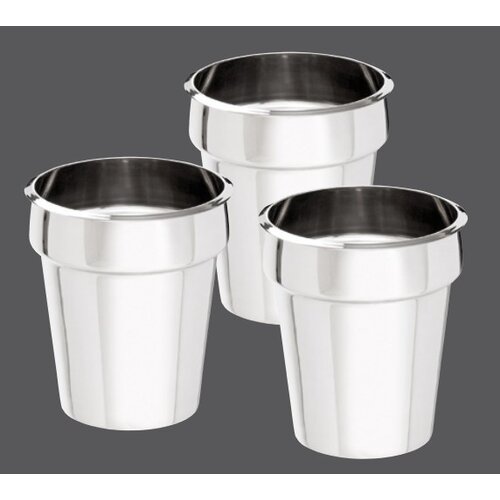 Bartscher Bain Marie à Sauce Inox | 3x 3,5 Litres | 450W | 610x210x320(h)mm