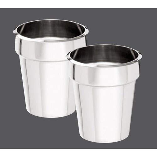 Bartscher Bain Marie à Sauce Inox | 2x 3,5Litres | 300W | 415x210x320(h)mm