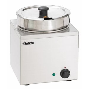 Bartscher Bain Marie à Sauce Inox | 6,5 Litres | 200W | 255x280x320(h)mm