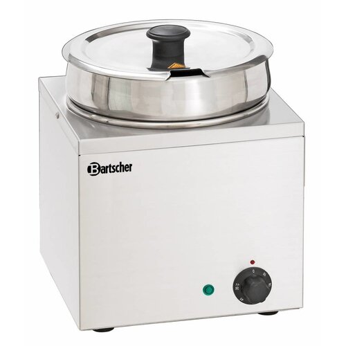 Bartscher Bain Marie à Sauce Inox | 6,5 Litres | 200W | 255x280x320(h)mm