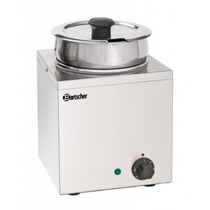 Bartscher Bain Marie à Sauce Inox | 3,5 Litres | 150W | 210x210x320(h)mm
