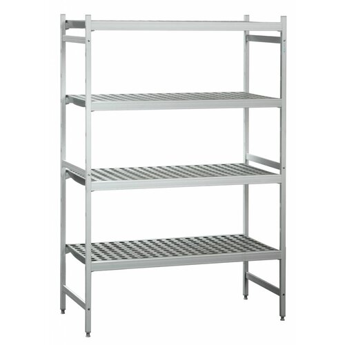 Bartscher Rayonnage Percés 4 Niveaux | Disponibles en 3 Tailles DIVERS