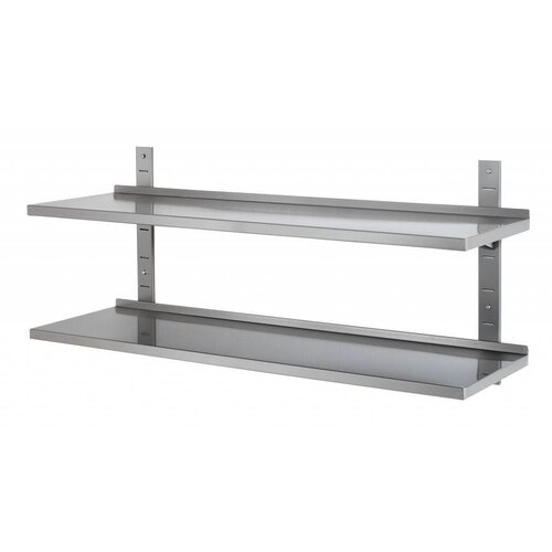 Bartscher 1 Etagère Seule Inox | UNIQUEMENT | 355(p)mm | SANS Kit de Montage | Disponibles en 8 Largeurs Bartscher 1 Etagère Seule Inox | UNIQUEMENT | 355(p)mm | SANS Kit de Montage | Disponibles en 8 Largeurs