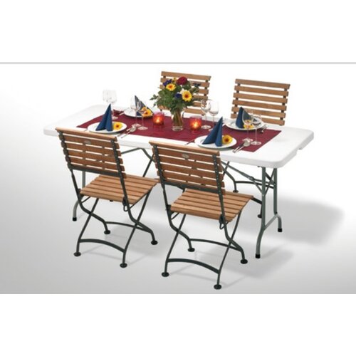 Bartscher Table Pliable | Max. 150kg | 762x1829x736(h)mm - DELUXE!