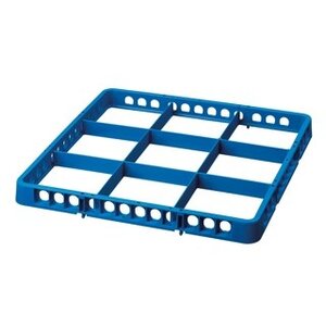 Bartscher Rehausseur de Casier De Lavage à 9 Cases - 500x500mm - Bleu Bartscher Rehausseur de Casier De Lavage à 9 Cases - 500x500mm - Bleu