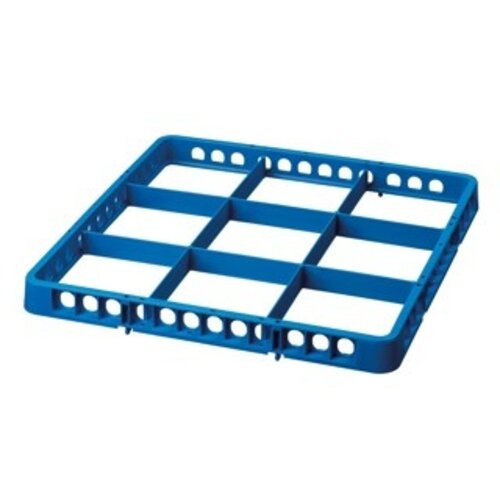 Bartscher Rehausseur de Casier De Lavage à 9 Cases - 500x500mm - Bleu Bartscher Rehausseur de Casier De Lavage à 9 Cases - 500x500mm - Bleu