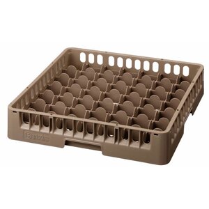 Bartscher Casier de Lavage à Verres | 49 Cases | Max. Ø62/266(h)mm | 50x50cm