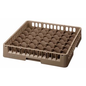 Bartscher Casier de Lavage à Verres | 49 Cases | Max. Ø62/207(h)mm | 50x50cm