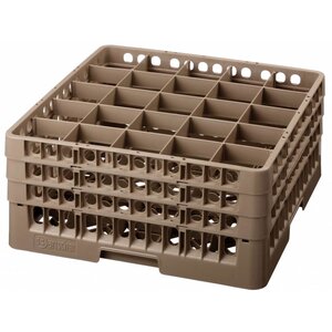 Bartscher Casier de Lavage à Verres | 25 Cases | Max. Ø89/285(h)mm |  | 50x50cm