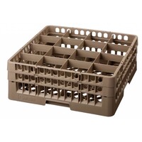 Casier de Lavage à Verres | 16 Cases | Max. Ø111x166(h)mm | 50x50cm