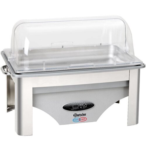 Bartscher Chafing Dish GN 1/1 Inox - Chaud et Froid - 700W - 610x360x450(h)mm