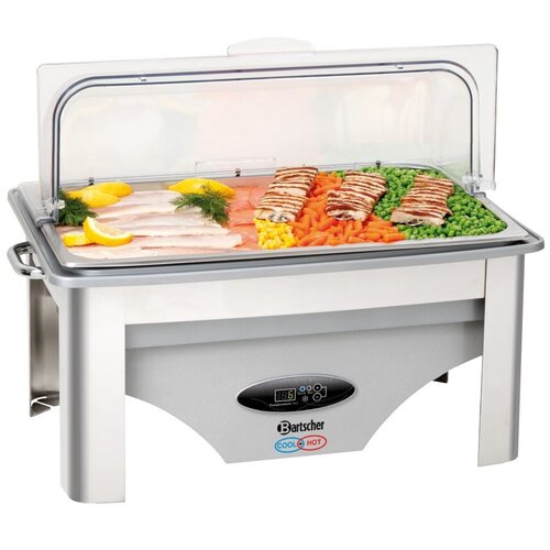 Bartscher Chafing Dish GN 1/1 Inox - Chaud et Froid - 700W - 610x360x450(h)mm