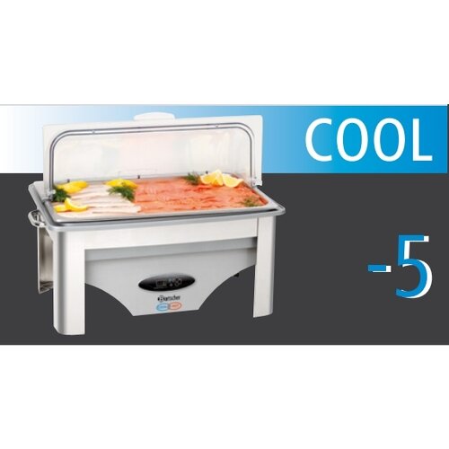Bartscher Chafing Dish GN 1/1 Inox - Chaud et Froid - 700W - 610x360x450(h)mm
