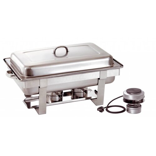 Bartscher SET Chafing Dish GN 1/1 Inox  + Plaque Chauffante Électrique | PROMOTION XXL