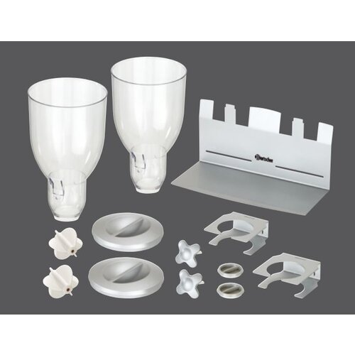 Bartscher Étagère Épices Inox - Pour 7 Bacs GN1/6 - 1200(l)x200(p)mm